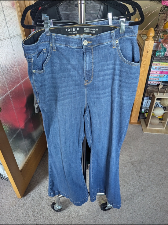 torrid Denim - ❤️Torrid Classic Sky High Aline Flare Jeans 22R
